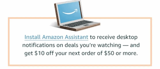Amazon Assistant deal