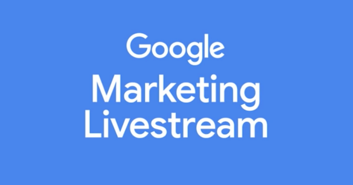 google marketing live 2021 livestream