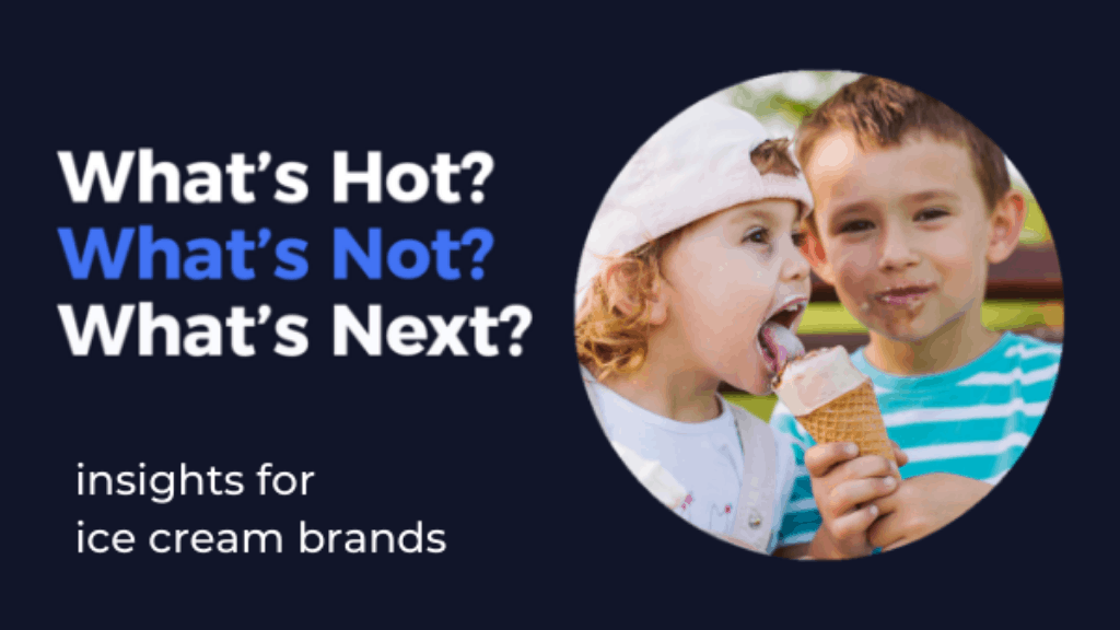 insights for ice cream brands