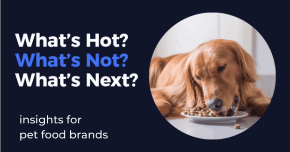 insights for pet food brands