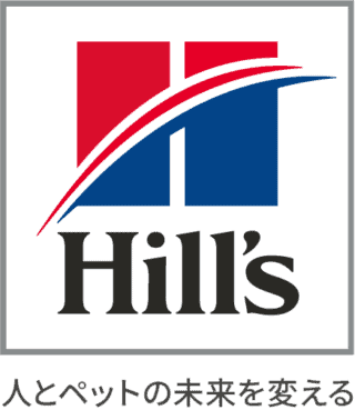 Hill’s logo features a red and blue geometric design with a curved stripe, the word “Hill’s” below, and Japanese text: “人とペットの未来を変える” (Changing the future of people and pets). GroupM and Hill's Pet Nutrition see revenue soar with Skai.