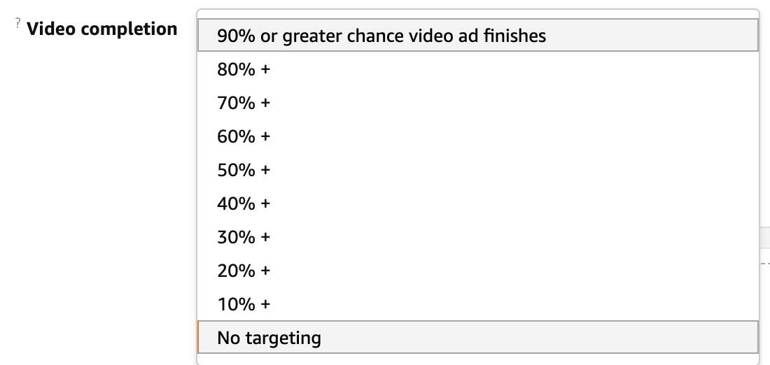 Video completion targeting with your explainer videos