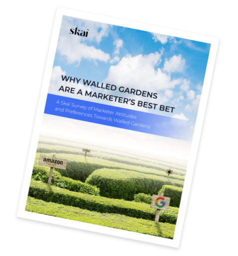 Image of the report "Why walled gardens are a marketer's best bet"
