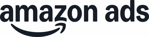 Logo « Amazon Ads » comportant le mot « Amazon » en lettres noires et en gras, la flèche souriante caractéristique en dessous, et le mot « Ads » dans le même style.