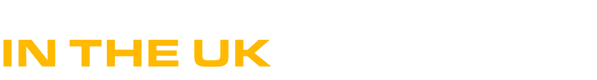 Text graphic with large white letters reading “THE AGE OF AGENTIC” at the top, and bold yellow letters below reading “IN THE UK,” featuring a subtle reference to skai and kenshoo on a light gray background.